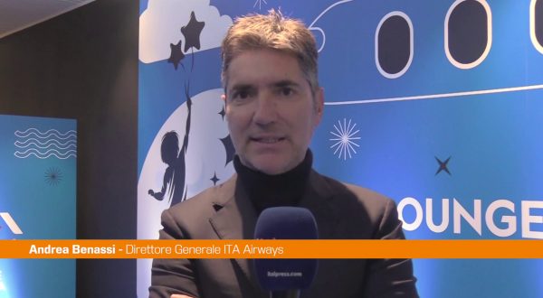 Benassi(ITA Airways) “A Fiumicino inauguriamo sala lounge per bambini”