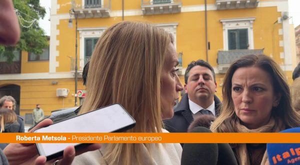 Metsola “Lottare tutti i giorni contro la criminalità”