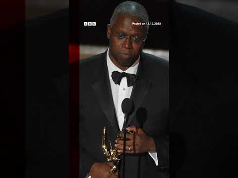 Tributes paid to Brooklyn Nine-Nine’s Andre Braugher. #Shorts #RaymondHolt #BBCNews