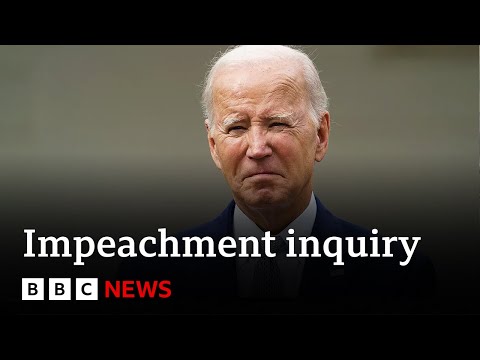 Joe Biden to face formal impeachment inquiry | BBC News