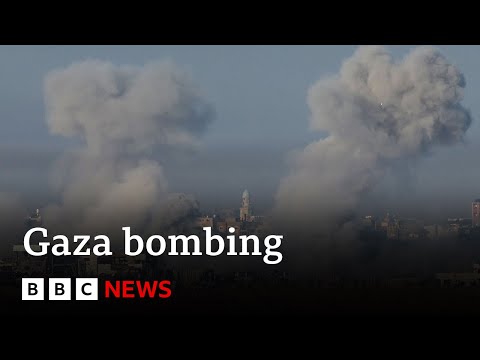 Israel continues bombing of Gaza as US urges protection of civilians | BBC News