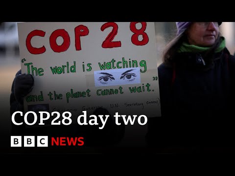 COP28 climate conference enters second day in Dubai | BBC News