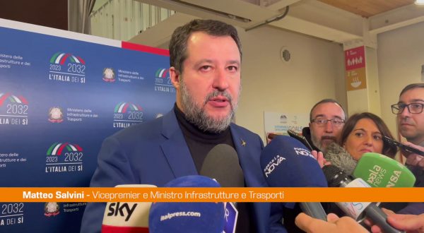 Milano-Cortina, Salvini “Lavoriamo perchè Olimpiadi solo italiane”