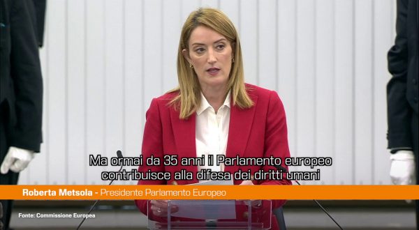 Ue, Metsola “Mai dare per scontato il valore della libertà”