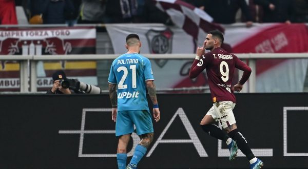 Il Napoli sprofonda a Torino, 3-0 per i granata