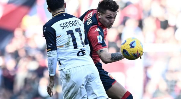 Il Genoa vince in rimonta, battuto 2-1 il Lecce