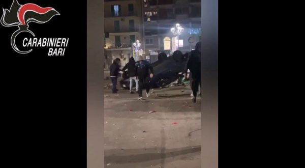 Guerriglia urbana per capodanno a Molfetta, 5 arresti