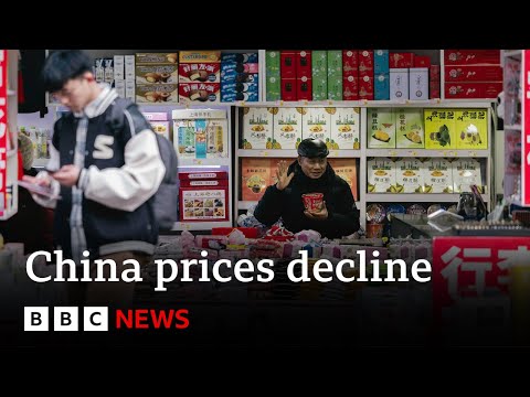 China exports grow as consumer prices fall again | BBC News