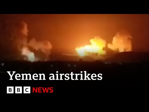 Yemen’s Houthis launch new missile attack in Red Sea following air strikes | BBC News