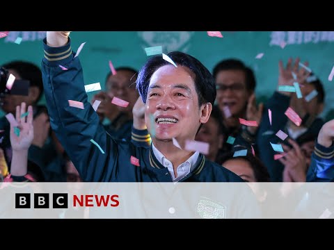 Taiwan: William Lai elected president in historic election | BBC News