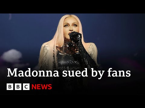 Madonna sued by fans in New York over late concert start time | BBC News