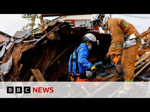 Japan earthquake: Race to find survivors as rescue window closes – BBC News