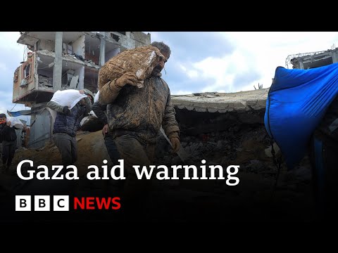 Israel-Gaza: UN warning that aid system could collapse if UNRWA funding is withheld | BBC News