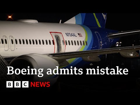 Boeing admits mistake over 737 Max 9 incident | BBC News