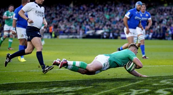 Sei Nazioni, l’Italrugby cade a Dublino. L’Irlanda vince 36-0