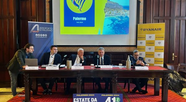 Aeroporto Palermo, Ryanair e Gesap presentano 41 rotte per l’estate