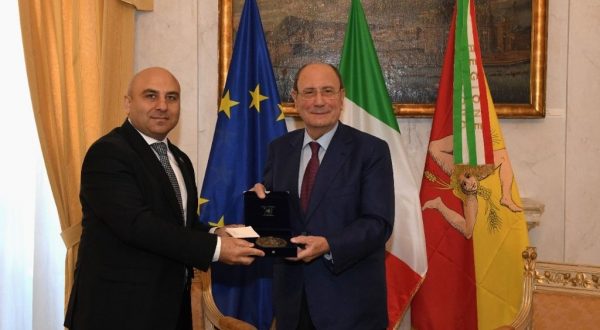 Schifani riceve l’ambasciatore dell’Azerbaigian in Italia