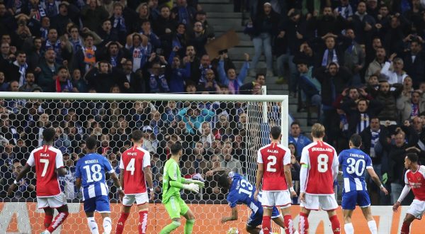 Porto-Arsenal 1-0, decide Galeno in pieno recupero