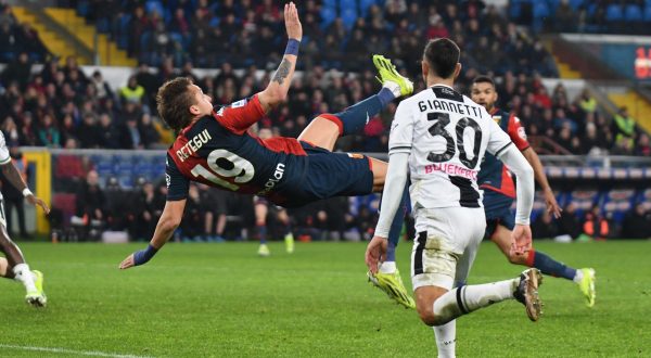 Il Genoa sorride con Retegui e Bani, 2-0 sull’Udinese