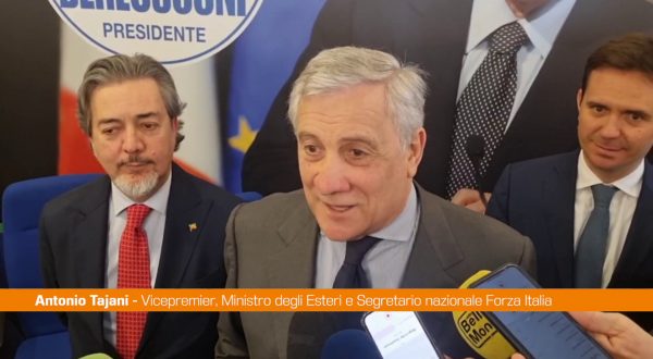 Regionali, Tajani “In Basilicata il candidato sarà Bardi”