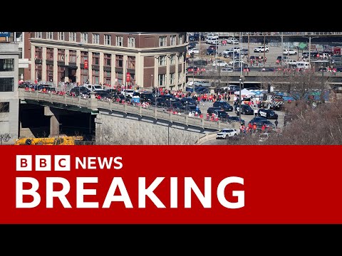 Shooting near Super Bowl victory parade injures several people, US police say | BBC News