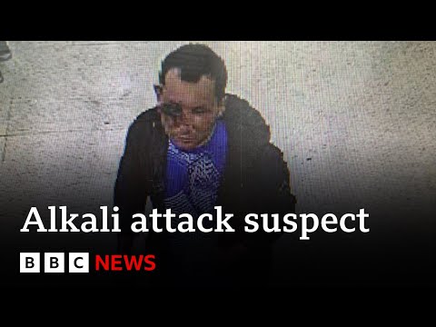 Clapham attack: Hunt for London alkali attack suspect Abdul Ezedi | BBC News