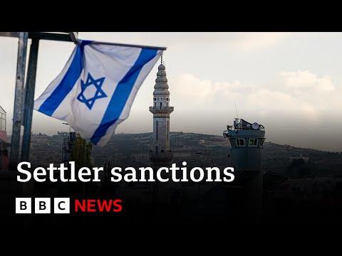 US sanctions Israeli settlers over West Bank violence | BBC News