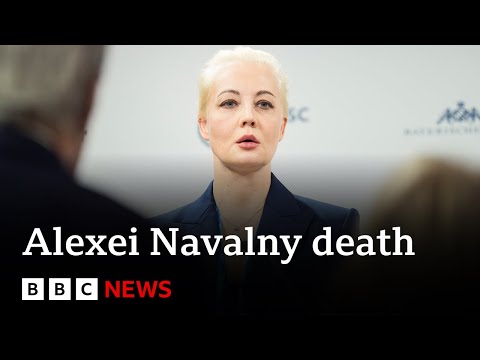 Vladimir Putin killed my husband says Alexei Navalny’s widow Yulia Navalnaya | BBC News