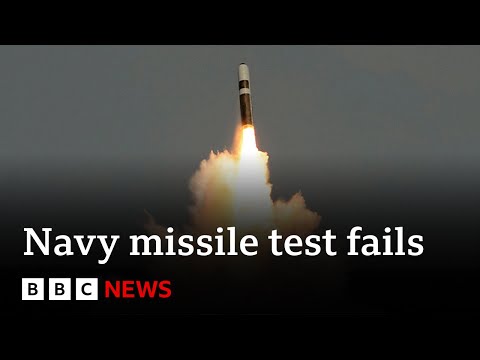 Trident missile test fails for second time in a row | BBC News