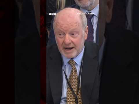 Alan Bates gives evidence to UK MPs on Post Office Horizon scandal. #Shorts #AlanBates #BBCNews