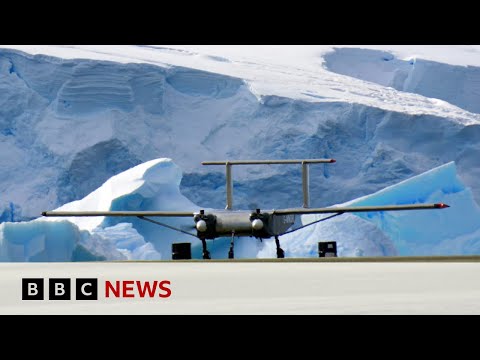 Antarctica: Climate change impact to be mapped by robot plane | BBC News