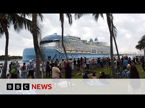 Icon of the Seas: How big is world’s biggest cruise ship? | BBC News