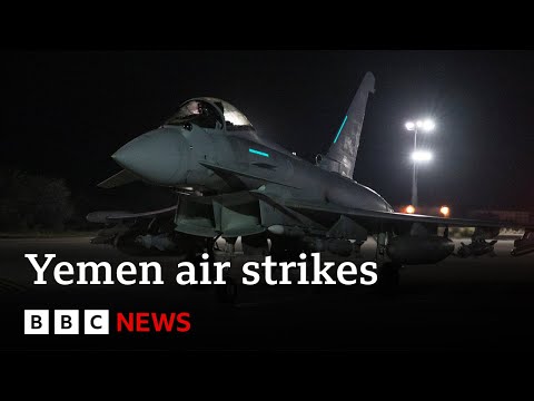 Yemen: US and UK launch strikes on Iran-backed Houthi targets | BBC News