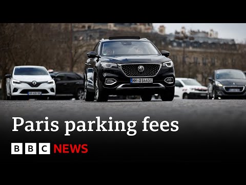 Parisians vote to triple parking charges for SUVs | BBC News