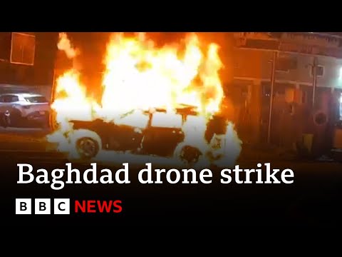 Frontline report: US drone strike in Baghdad kills Iran-backed militia leader | BBC News