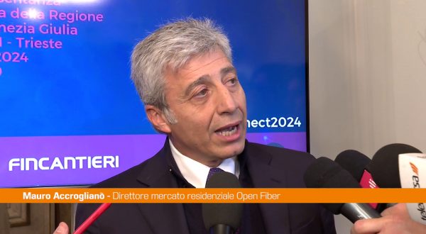 Accroglianò  (Open Fiber) “Investimenti importanti in Fvg”