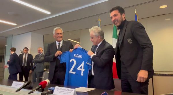 Gravina e Buffon all’Onu, incontro con l’ambasciatore Massari