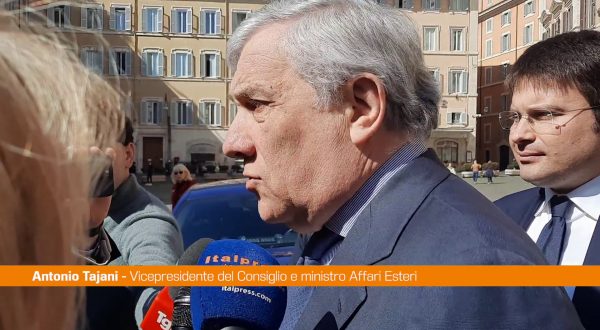 Tajani “Il terzo mandato non è nel nostro programma elettorale”