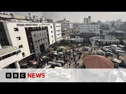 Israeli forces raid Gaza City’s al-Shifa hospital | BBC News