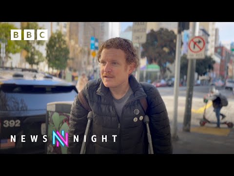 ‘How my fentanyl addiction nearly killed me’ | BBC Newsnight