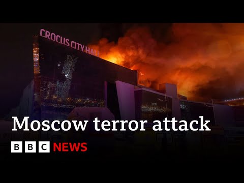 Moscow terror attack: “at least 40 dead” as gunmen storm concert hall | BBC News