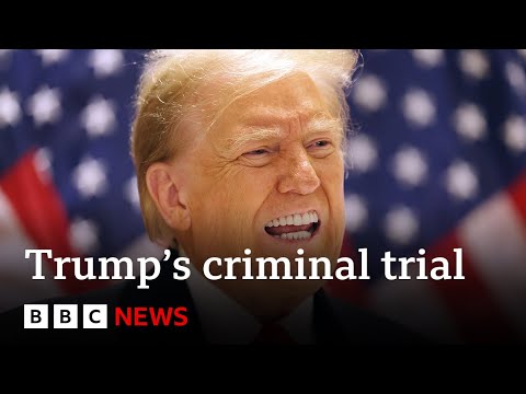 Trump hush-money trial date set for 15 April | BBC News