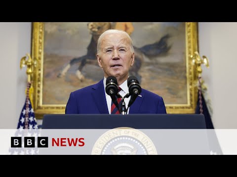 Baltimore bridge collapse ‘terrible accident’, says Joe Biden | BBC News