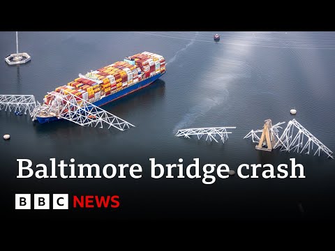 Baltimore Key Bridge collapse: Ship that collided with bridge lost power, says governor | BBC News