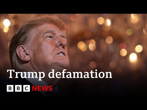 Trump posts $91m bond as he appeals against E Jean Carroll defamation case | BBC News