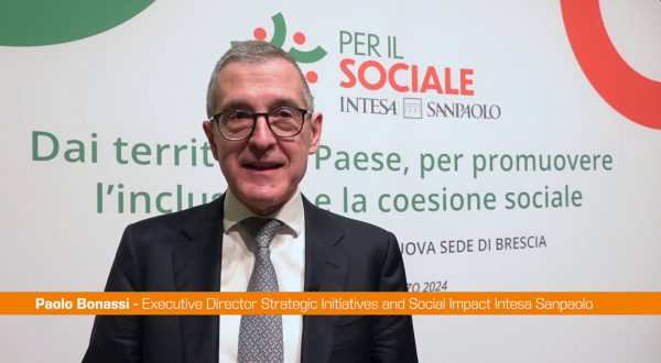 Intesa Sanpaolo, Bonassi “Promuoviamo inclusione e coesione sociale”