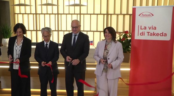 Takeda inaugura una nuova sede a Roma, 30 mln per poli di Rieti e Pisa