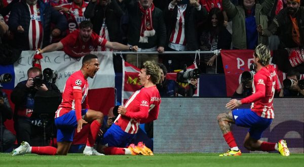 Atl.Madrid-Borussia Dortmund 2-1, in gol De Paul e Lino