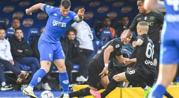 Napoli ancora al tappeto, vince l’Empoli 1-0