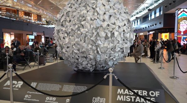 Arte protagonista all’aeroporto di Fiumicino con “Master of Mistakes”